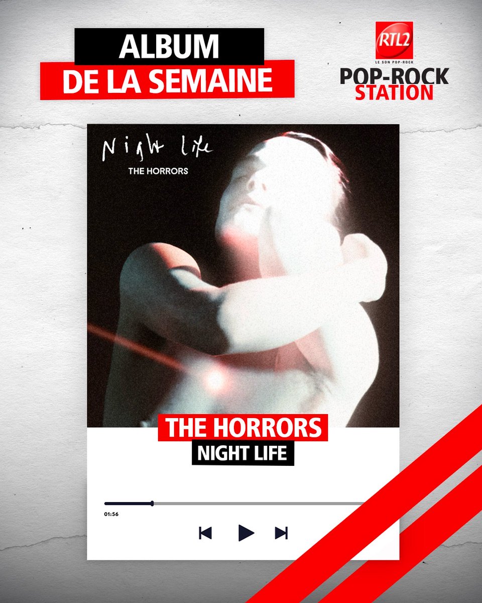 🔥 ALBUM DE LA SEMAINE 🔥  

Dès maintenant dans Pop Rock Station, <a href="/marjoriehache/">Marjorie Hache</a> met en avant Night Life, le nouvel album envoûtant de <a href="/horrorsofficial/">The Horrors</a>.
🎧 Rendez-vous sur RTL2 pour le découvrir ! #PopRockStation #RTL2