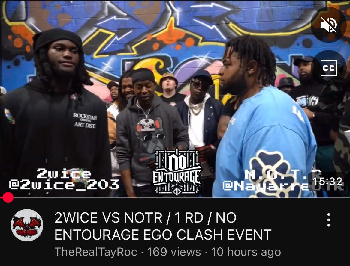 Vgotti_318's tweet photo. The first drop from No Entourage #EgoClash is out now!
@2wice_203 vs @NavarreOTR
Go check that battle out
https://t.co/U06sqEJZF9 https://t.co/we7GKK3Pr9