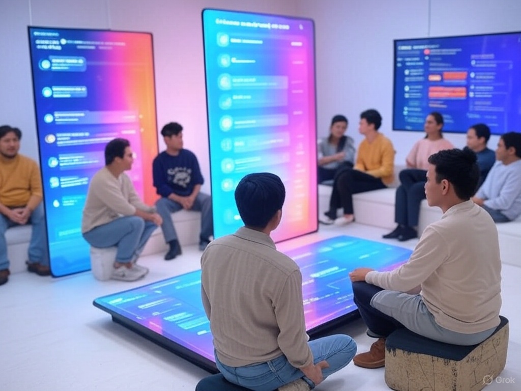 Explorescience6's tweet image. 🚀 Excited to launch Voxmen on @lovable_dev!
Enjoy real-time debates, secure blockchain chat rooms, and dynamic forums in one platform.
🔒💬 Join the revolution: voxmen.lovable.app
#Voxmen #BlockchainChat #RealTimeDebate #SecureCommunity #SocialMedia