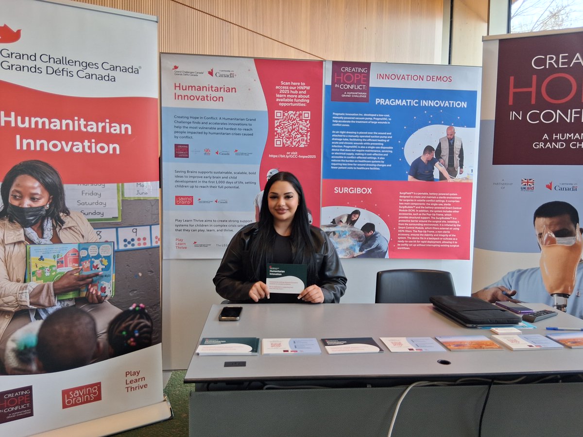 HumanitarianGC's tweet image. Heading to #HNPW2025 in #Geneva?
Visit our booth at #CICG to discover how we support innovations transforming humanitarian response.
🔗 Join our sessions in person or online: humanitariangrandchallenge.org/join-us-humani…
#HumanitarianInnovation