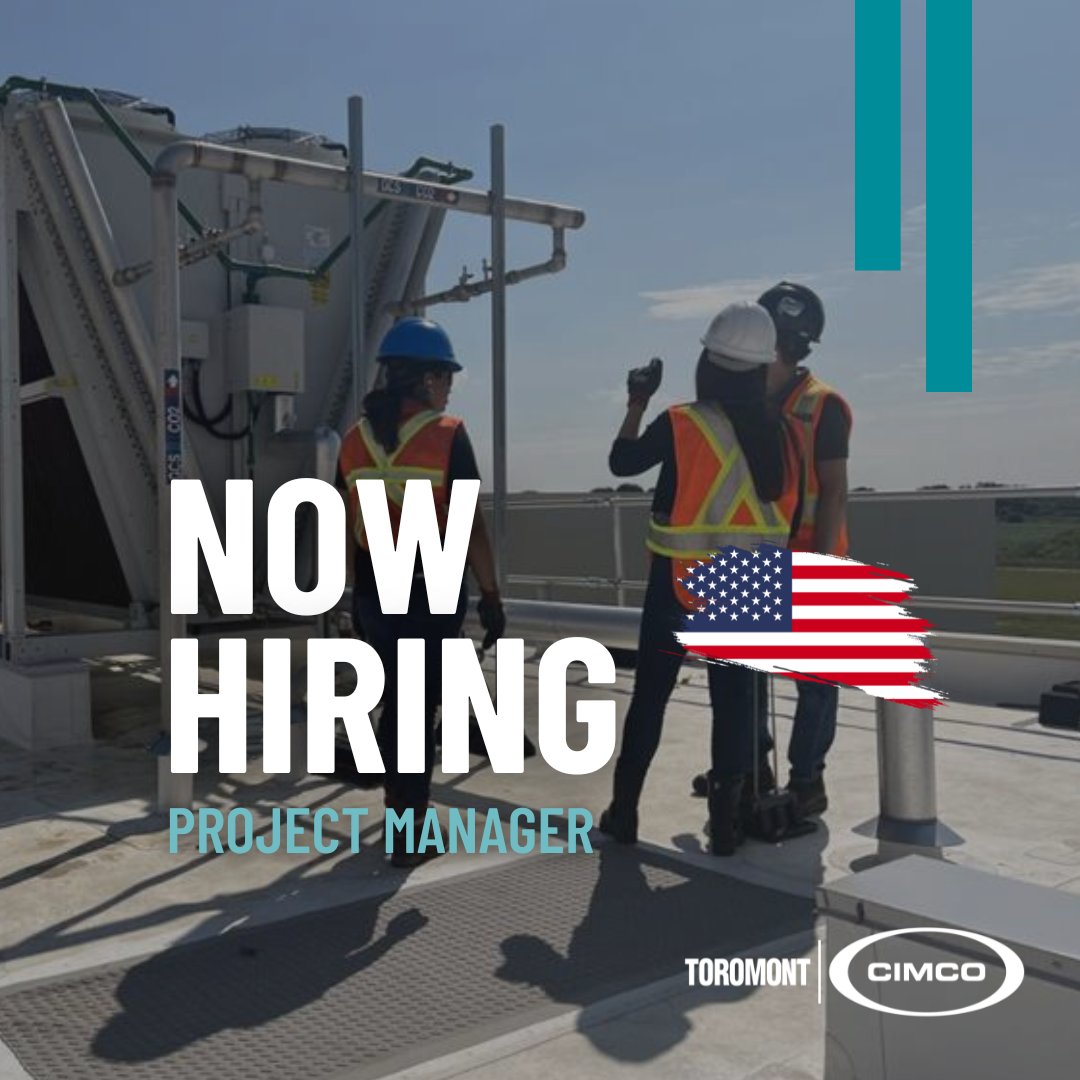 We are seeking a skilled Construction Project Manager to oversee HVAC/Refrigeration and Mechanical projects in Ohio. This hybrid position offers the flexibility to work both on-site and remotely. 

Apply here:  zurl.co/Q0MFw 
 
#projectmanager #JoinCIMCO #hiring