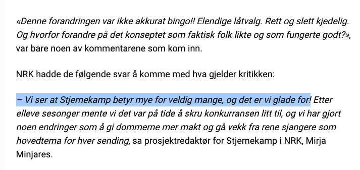 vonstring's tweet photo. @Madsgburheim @tkknamely Statskanalen igjen, altså. Dette er de så jævlig sterke på! https://t.co/h5vl9oBNFC