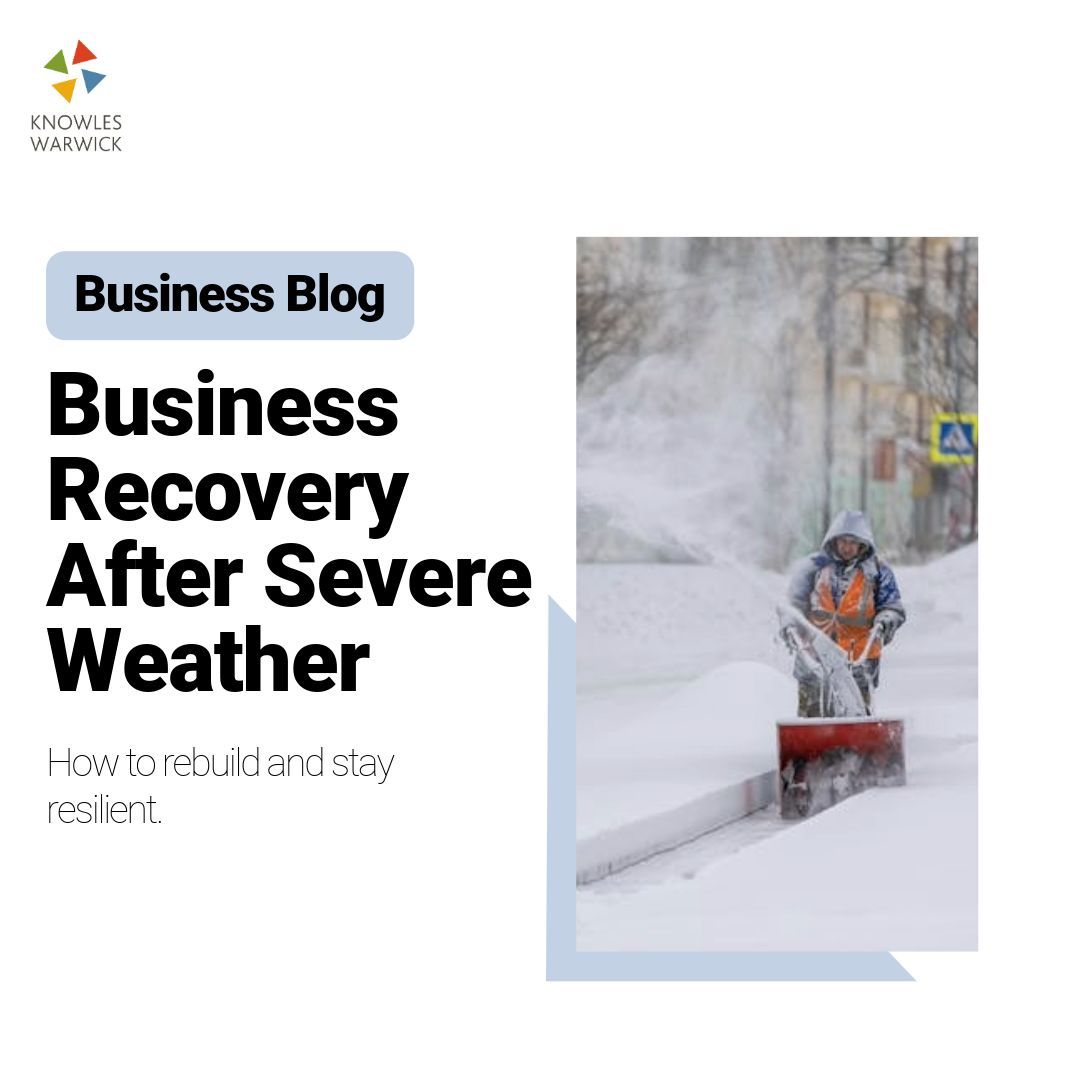 Severe weather can be a huge challenge for businesses—power outages, property damage, and unexpected downtime can feel overwhelming. But you are not alone, and you WILL recover. 

Here’s how 👉 buff.ly/3CX0nIf