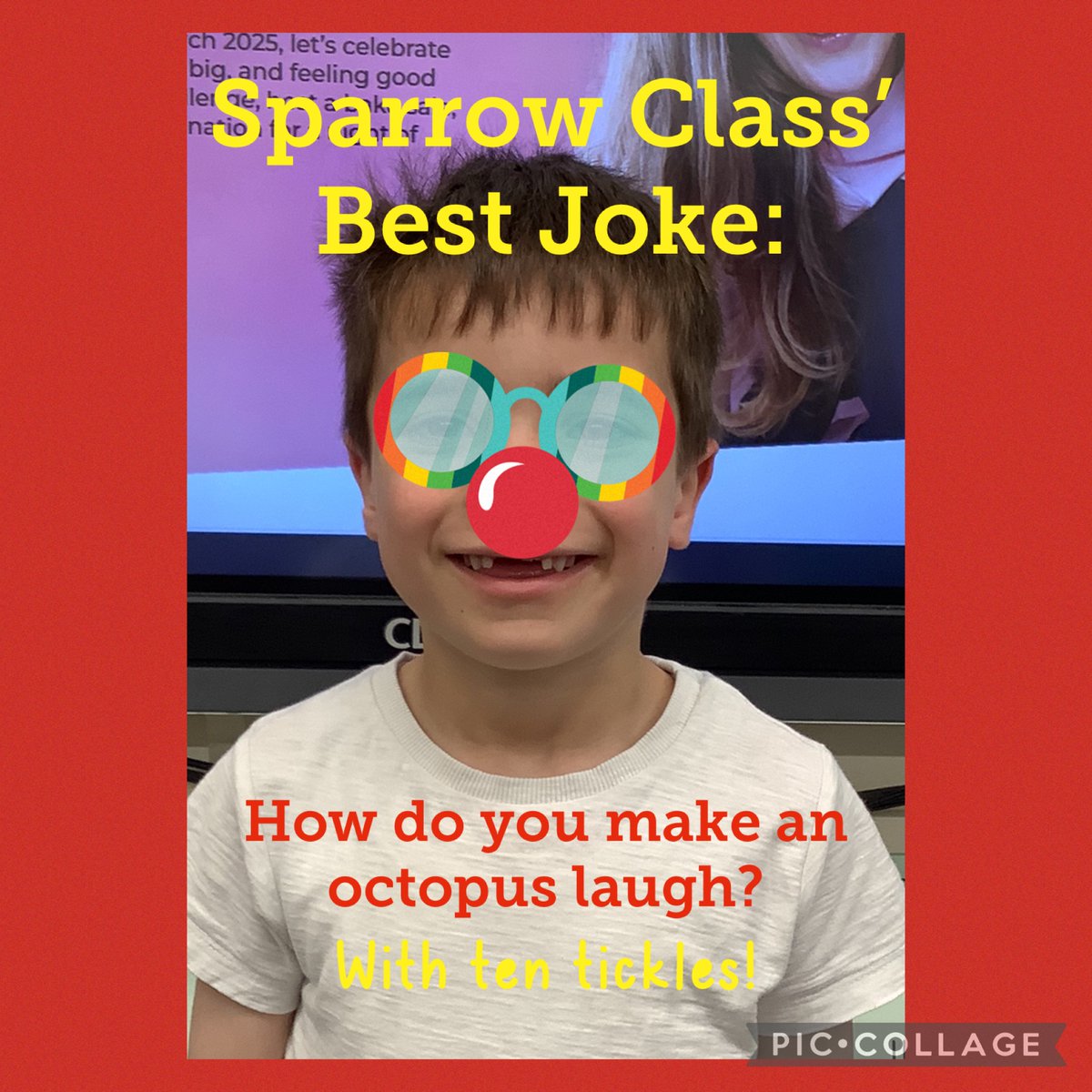 Miss Ellson forgot to post this on Friday, but here is our favourite joke from our Joke Off for Comic Relief! 
<a href="/RaundsPark/">Raunds Park Infants</a>
