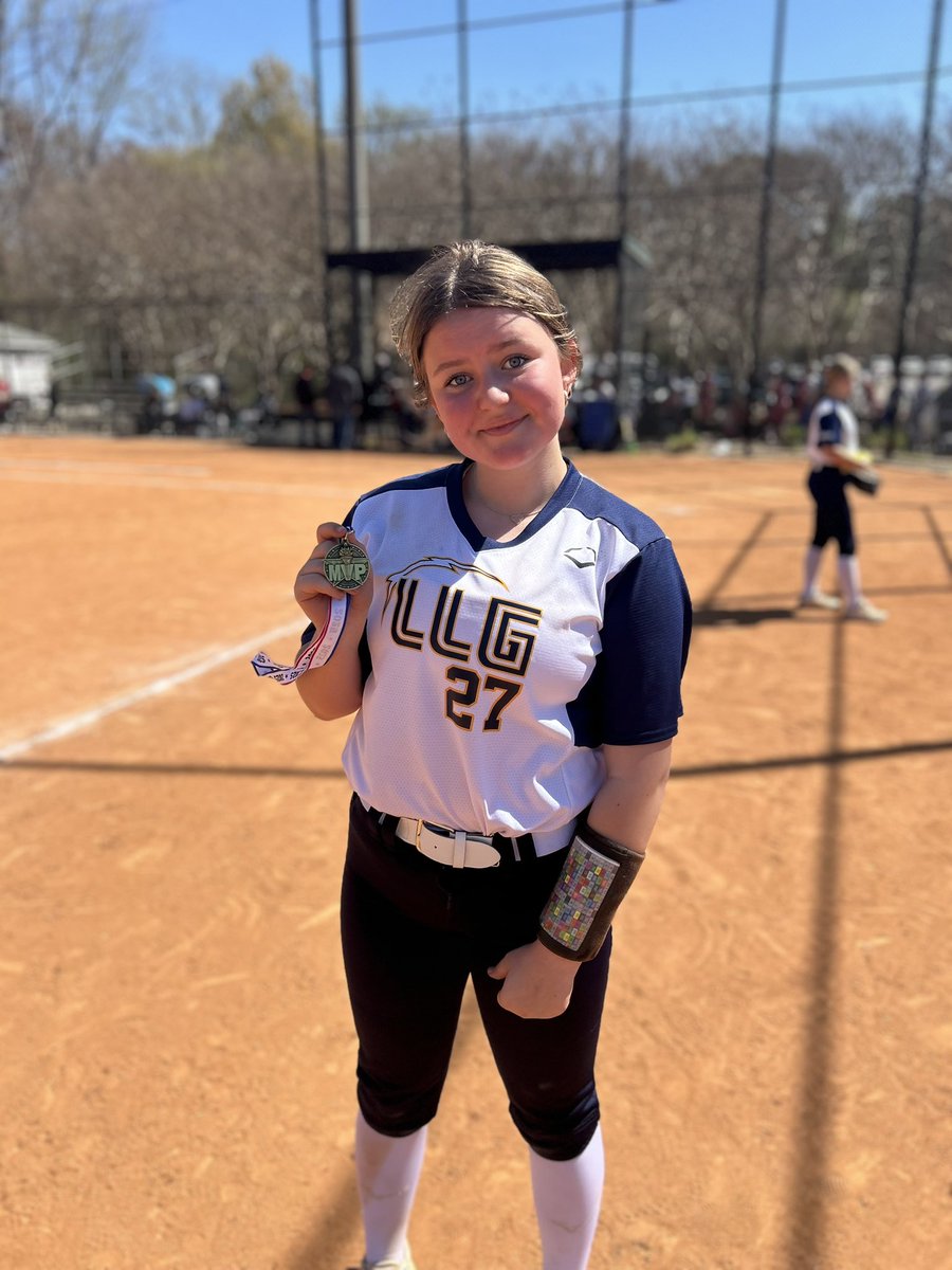 LLG_Bates's tweet photo. We would like to extend our congratulations to Pitcher Baylee and Catcher Marissa on achieving a no-hitter, Pitcher Zoe and Catcher Khloee on securing a shutout, and Brynley on hitting a home run.

#llgbates #llg #ileap #lightitup https://t.co/9b0qTJjmFv