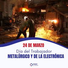 24 de marzo día del trabajador metalúrgico y de la electrórnica
#Cuba
<a href="/DraMaricelDME/">Maricel Hechavarría Gé</a>
<a href="/LeticiaCalvoD/">Leticia Calvo Dorado</a> 
<a href="/FajardoYanila/">Yanila Pèrez Fajardo</a> 
#DGECtreStre