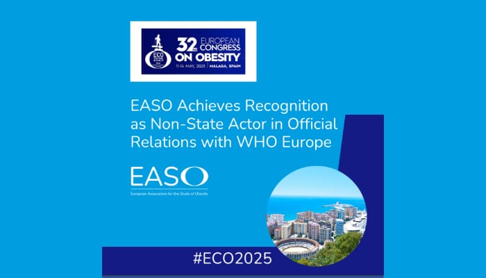 EASO (@easoobesity) on Twitter photo We are proud to announce that EASO has achieved official relations status with the <a href="/WHO_Europe/">WHO/Europe</a> as a recognised non-State actor.
This important milestone strengthens our shared commitment to tackling obesity as a key public health priority.🌍
easo.org/the-european-a…
<a href="/KremlinKW/">Kremlin Wickramasinghe</a> We are proud to announce that EASO has achieved official relations status with the <a href="/WHO_Europe/">WHO/Europe</a> as a recognised non-State actor.
This important milestone strengthens our shared commitment to tackling obesity as a key public health priority.🌍
easo.org/the-european-a…
<a href="/KremlinKW/">Kremlin Wickramasinghe</a>