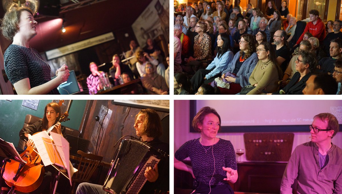 Last week I was invited to present on 'Autism and the Predictive Brain', alongside Prof Floris De Lange, at the Science Cafe Nijmegen. Thanks to Floris, the organizers, the amazing audience that made for a lively discussion afterwards, the live musicians... I had a great time!