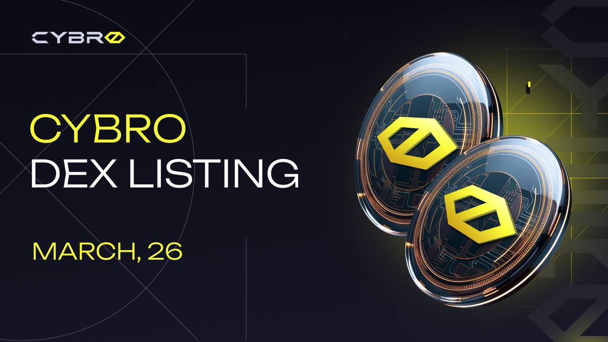 Gate.io 重磅上线AI 驱动多链收益平台<a href="/Cybro_io/">CYBRO</a> 代币 $CYBRO 现货交易！

👀项目亮点速览
$CYBRO 作为多链 AI 收益聚合平台，通过智能算法为用户构建个性化投资组合，支持质押、流动性挖矿、借贷等多元策略，实现加密资产稳健增值。其独创的 "一键投资" 功能简化复杂 DeFi