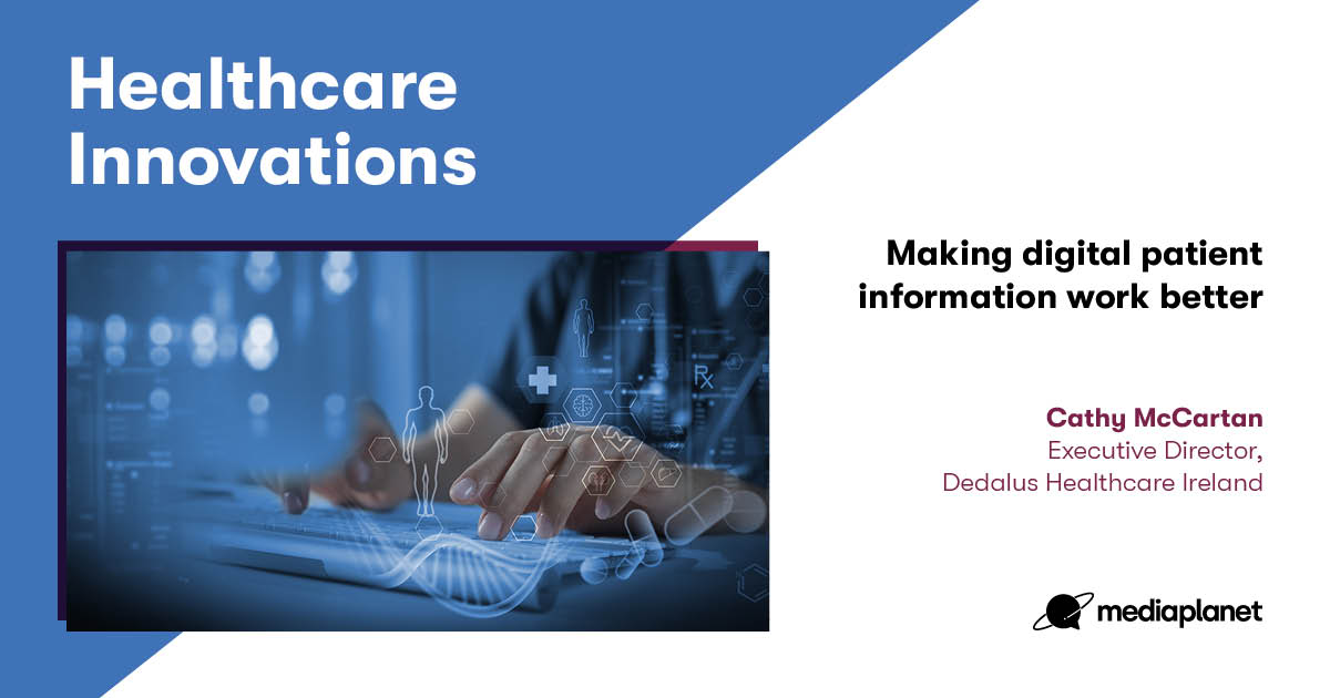 In the latest #HealthcareInnovations2025 article by Health News Ireland , Cathy McCartan highlights the need to break down digital barriers to help deliver better outcomes for patients.

Cathy talks about the importance of:
🤝 Terminology alignment
🏥 Healthcare ecosystem
🚀