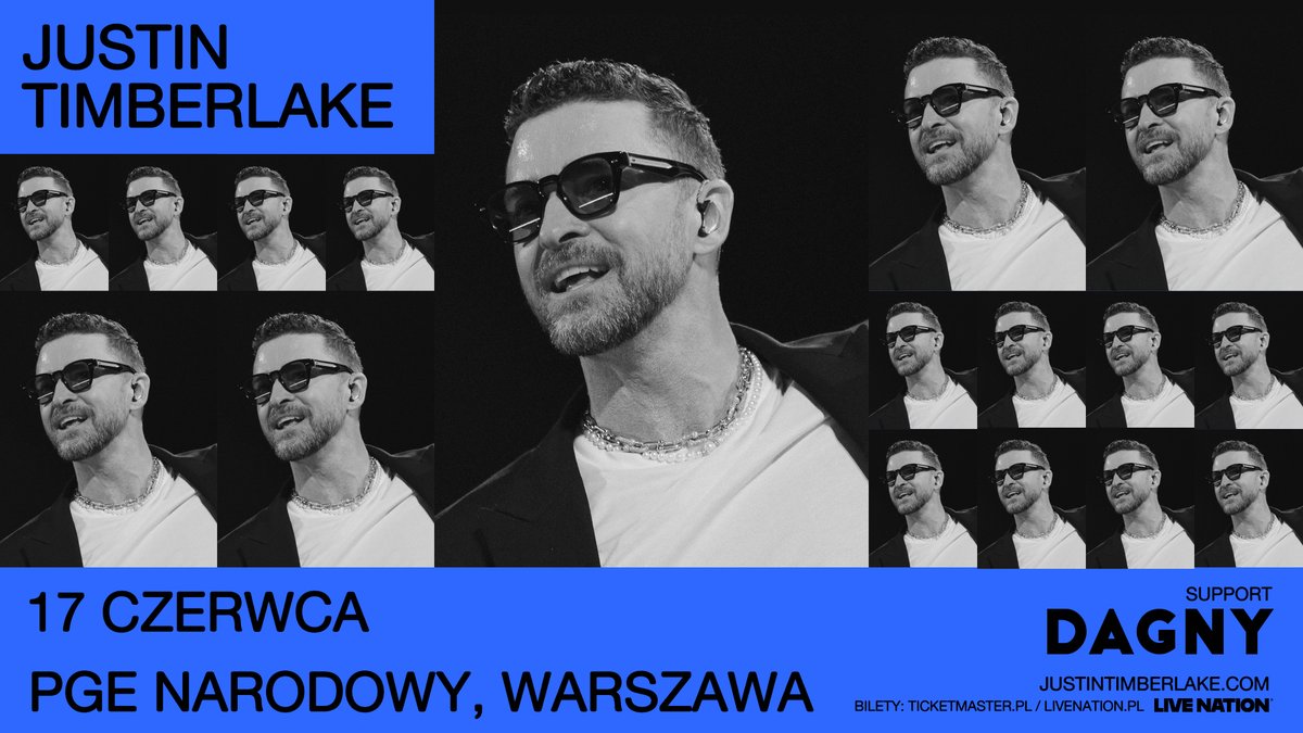 Live Nation Polska (@livenationpl) on Twitter photo DAGNY wystąpi jako support na koncercie Justina Timberlake'a!
17 czerwca 2025 - Warszawa, <a href="/PGENarodowy/">PGE Narodowy</a>
Dagny, znana z zamiłowania do chwytliwych melodii i energetycznych utworów, jest jedną z najbardziej ekscytujących i pożądanych artystek popowych w Norwegii. Ponad miliard DAGNY wystąpi jako support na koncercie Justina Timberlake'a!
17 czerwca 2025 - Warszawa, <a href="/PGENarodowy/">PGE Narodowy</a>
Dagny, znana z zamiłowania do chwytliwych melodii i energetycznych utworów, jest jedną z najbardziej ekscytujących i pożądanych artystek popowych w Norwegii. Ponad miliard