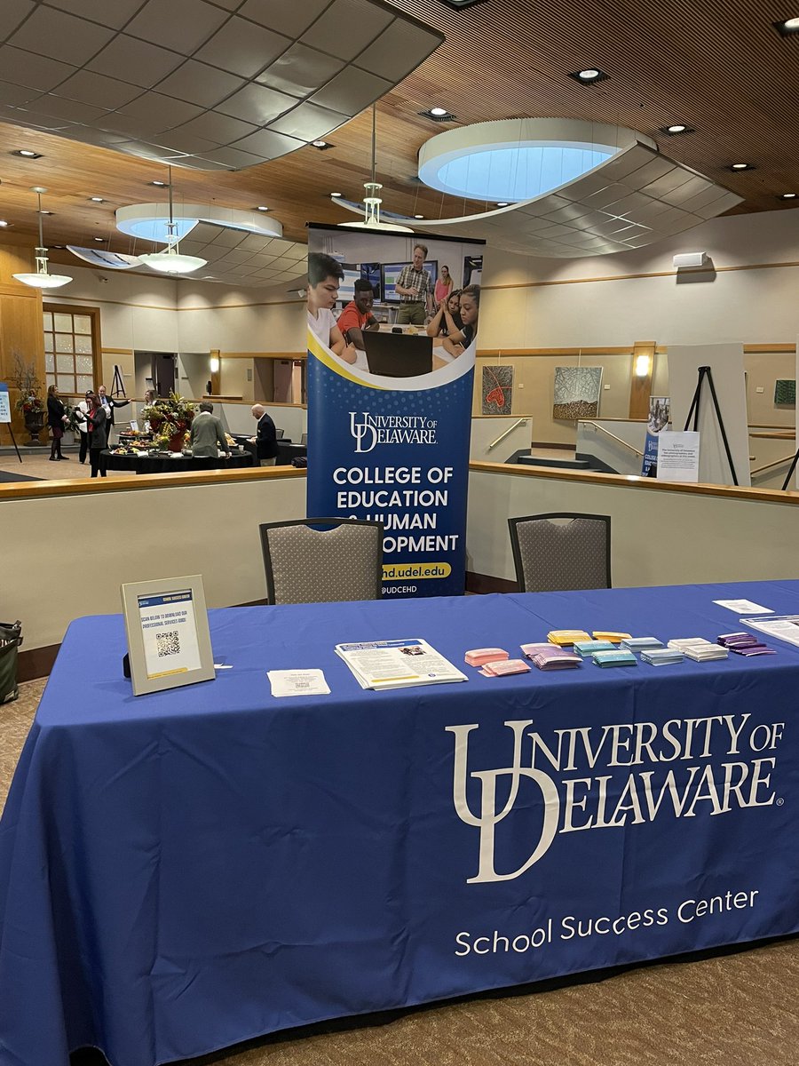 Ready for a great day with <a href="/UD_SSC/">UD School Success Center</a> at the #womeleadDE conference! <a href="/UDCEHD/">UD College of Education & Human Development</a>
