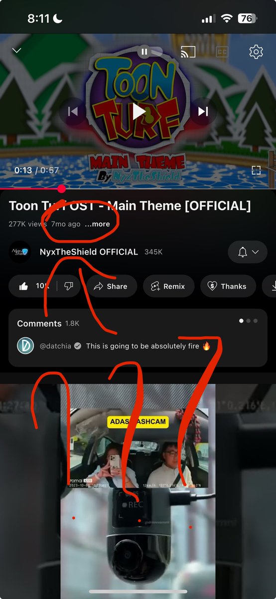 Acrovakil's tweet photo. Bro… it been 7 months since the toon turf theme song has dropped… has it actually been that long??? My gosh bro😭 https://t.co/xtlki007wR