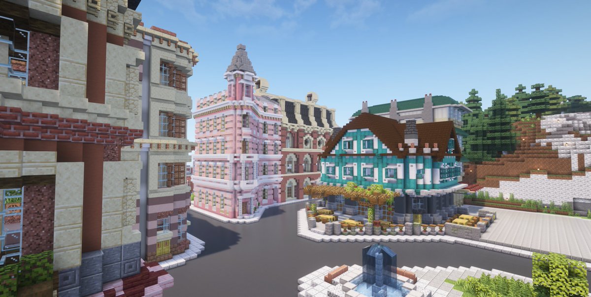 Lil pedestrian city center

#minecraft #minecraftbuilds #minecraftcity