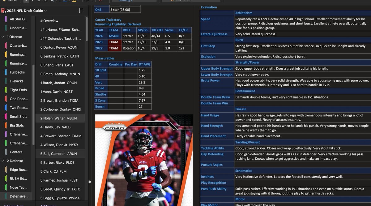 DraftVogel's tweet image. Get the very best, deepest NFL Draft resource in the industry with Vogel's 2025 NFL Draft Guide!

Bonus, order next year's version of the guide and get this years 50% off!

Get it here: draftvogel.kit.com/products/vogel…