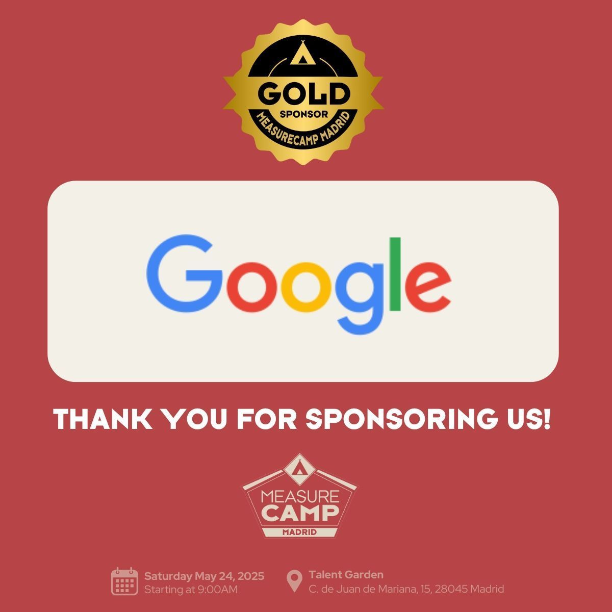 MeasureCamp Spain tweet media