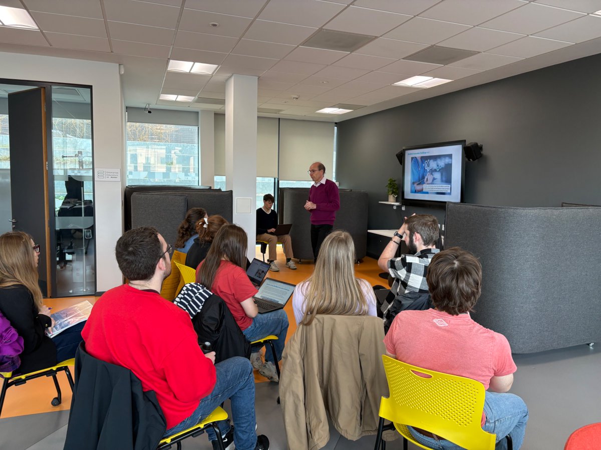 MosmedC's tweet image. Today is the first day of the mini MBA Innovation Challenge exploring solutions to health and wellbeing issues in a post-pandemic world with the fantastic Peter Allen @DUBusSchool. Today is all about researching and starting the exciting journey of developing a feasible product.