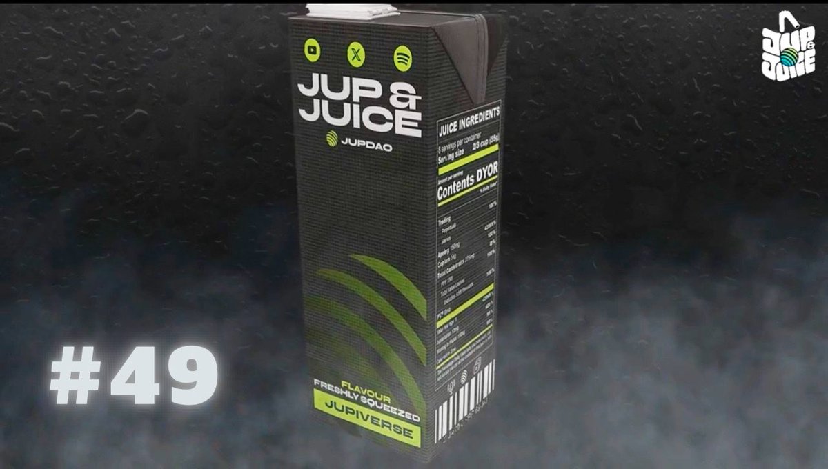 <a href="/JUPANDJUICE/">JUP AND JUICE (🧃)</a> : Comment Faire Évoluer Son Identité et Onboarder les Masses | Épisode 49 🧃

🔥Une nouvelle dose d’énergie pour la communauté Jupiter DAO ! Découvrez le résumé de l’émission fait par les jupipotes <a href="/AmanHcc/">Aman.H</a> et <a href="/chaman_1880/">chaman</a> 

🧵👇