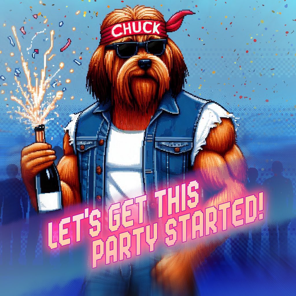 Guess who’s turning one??? 

Join us in a space next Monday at 4PM EST as we celebrate $CHUCK ‘s 1st birthday 🎉🎂🥳🎈🎁

It’s been an amazing year. We’ve done 15K in donations and are proud to be one of the first meme projects to build on <a href="/base/">Base</a>

Let’s celebrate our favorite