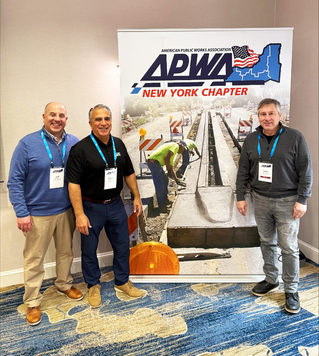 C&amp;S was proud to be present at the American Public Works Association NY Chapter Conference! Proud to have our own Frank Mento, Jeff Reina, and Todd Humphrey representing C&amp;S! Let's build resilient communities together!

#CSCosNews #PublicWorks #CommunityDevelopment