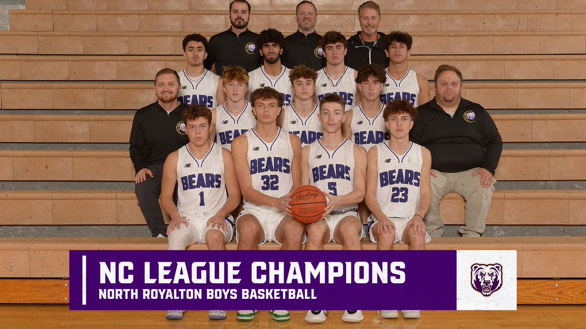 Congratulations to North Royalton Boys Basketball-- National Conference League Champions! <a href="/NRAthletics/">NRoyalton Athletics</a>