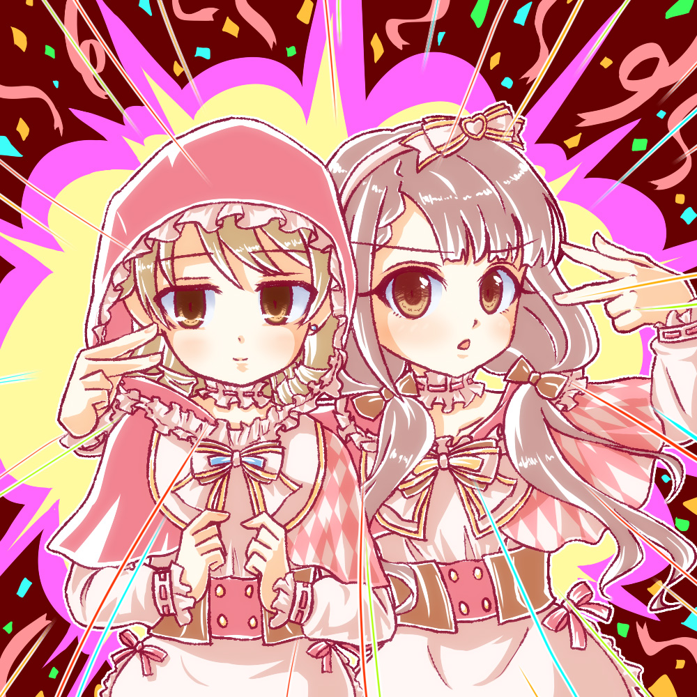久川凪 ,森久保乃々 「#上手いとか下手とかそういうのは関係なく自分が気に入っている絵 」|由蘭のイラスト