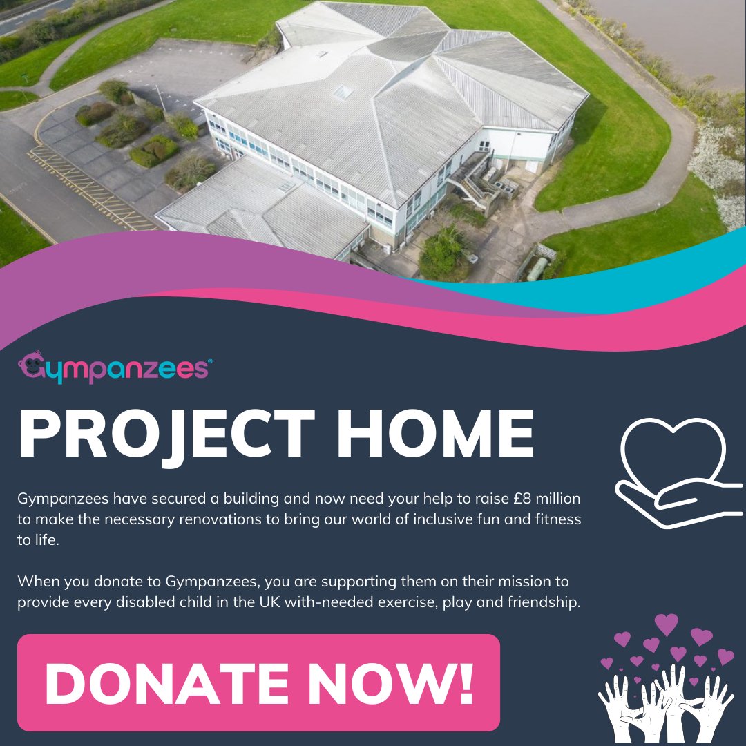 Donate to help support gympanzees on their mission to provide every disabled child in the UK with needed exercise, play and friendship:

gympanzees.org/donate

#Charity #Team #Donate
