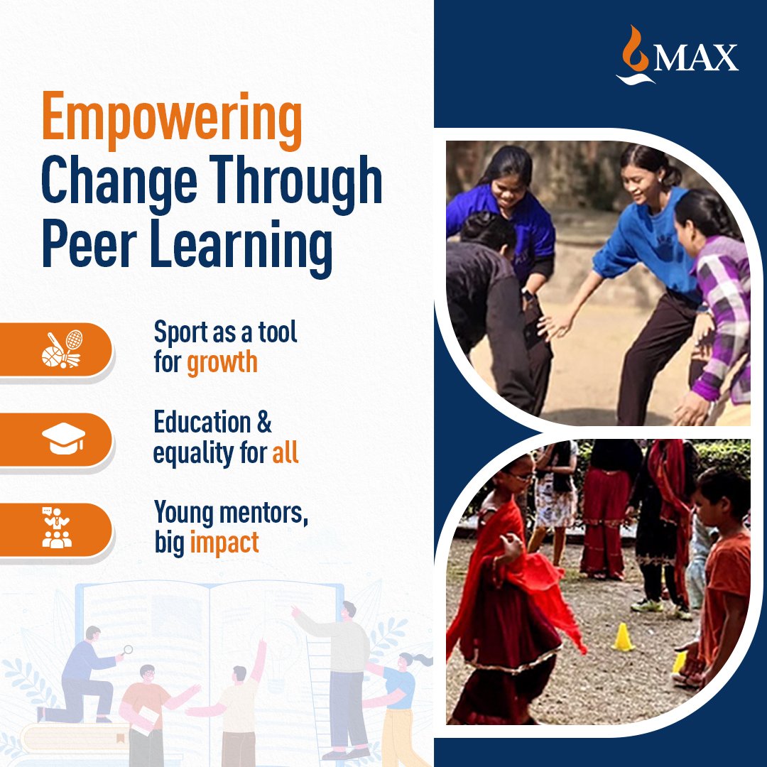 Young changemakers from More Than Play use sports to empower girls, promote equal rights, and expand education access. As mentors, they inspire children, parents, and the community—shaping a future where every child thrives.

#PeerLearning #SportsForDevelopment #EducationForAll