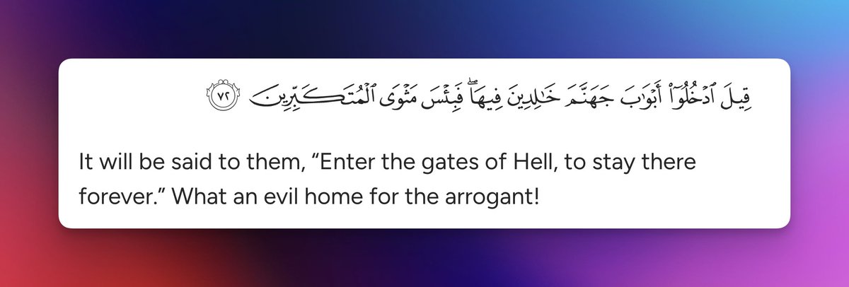 Those who disbelieved will be driven to Hell in ˹successive˺ groups. When they arrive there, its gates will be opened and its keepers will ask them: “Did messengers not come to you from among yourselves, reciting to you the revelations of your Lord and warning you of the coming