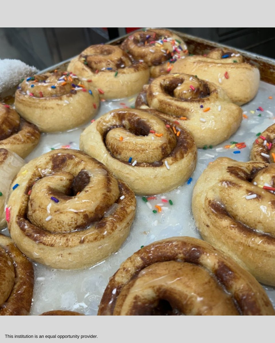 HaleyvilleCNP's tweet photo. Kicked off last Friday with cinnamon rolls topped with sprinkles! ππ Hope everyone has an awesome spring break!
@HCSLionPride #HCSSLI #OnAMissionToFeedKids #ServeLeadInspire #WeAreHaleyville #HomeofChampions #onamission #HaleyvilleAL #HaleyvilleAlabama #Haleyville #ALschools https://t.co/5nh5AuTq7g