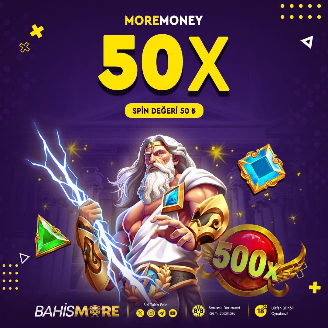 MORE MONEY

🎁 #BAHİSMORE İLE 'DAHA'' KAZANÇLI BİR BAŞLANGIÇ

📍 Yatırım Tutarına Göre Freespin

💰250₺ yatırım: 10 Freespin (Spin değeri: 50₺)

💰500₺ yatırım: 20 Freespin (Spin değeri: 50₺)

💰1000₺ yatırım: 40 Freespin (Spin değeri: 50₺)

💰2000₺ yatırım: 80 Freespin