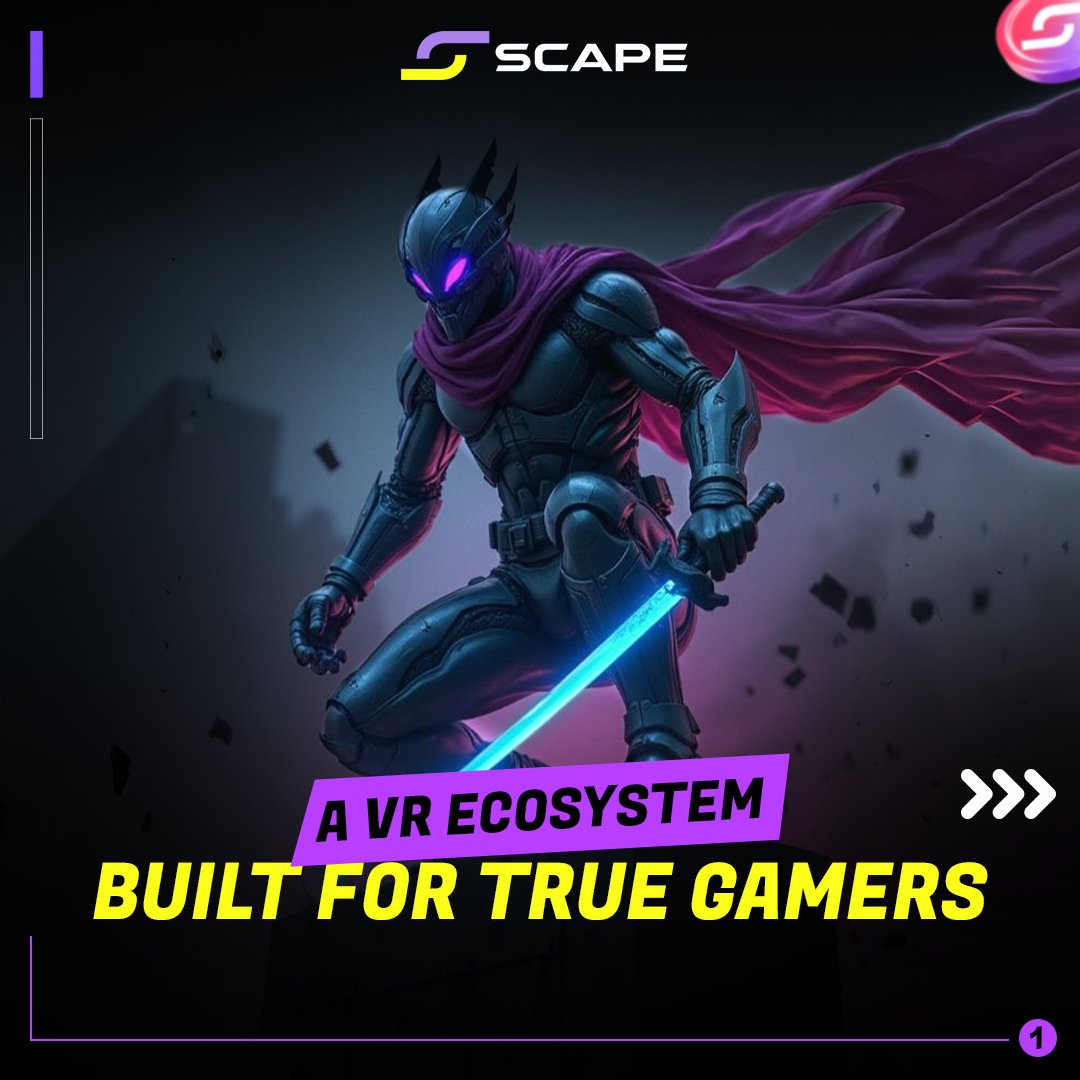 5th_scape's tweet image. ⚡ True Gamers, Assemble! ⚡
The time has come to explore beyond limits, forge your legacy, and dominate the competition like never before. The gaming revolution has begun—are you ready? 🚀

#5thScape #5SCAPE #trending #vrgaming #virtualreality
