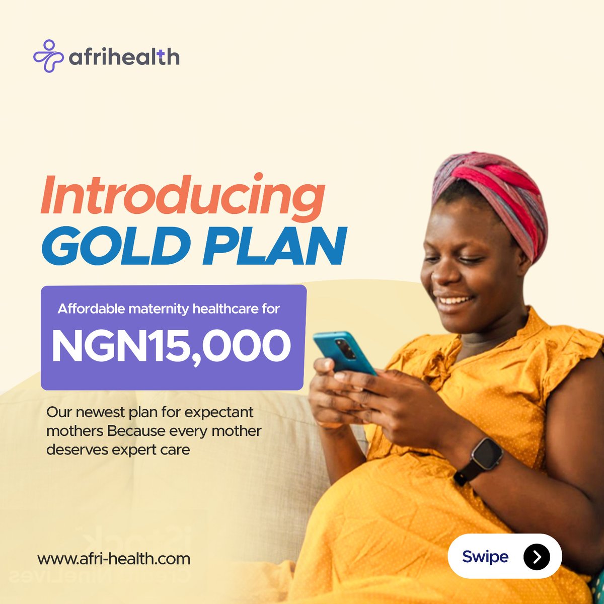 afrihealthltd's tweet photo. Every mother deserves gold-standard care!
Introducing our new NGN15,000 Gold Plan
Your pregnancy journey just got easier and more affordable! Download the Rigour+ app today.
#MotherhoodMadeSimple #rigour #rigourplus #afrihealth #goldplan https://t.co/80n3lhcknW