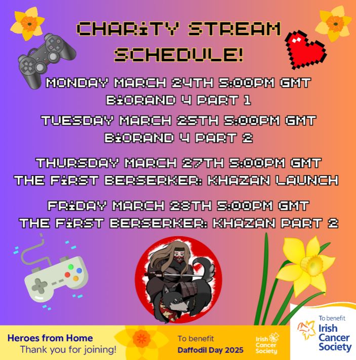 Check out <a href="/ZanarkinGaming/">Adam Loftus</a>'s schedule and milestones for their #heroesfromhome streams this week. #Streaming #Twitch #charitystream #twitchtv