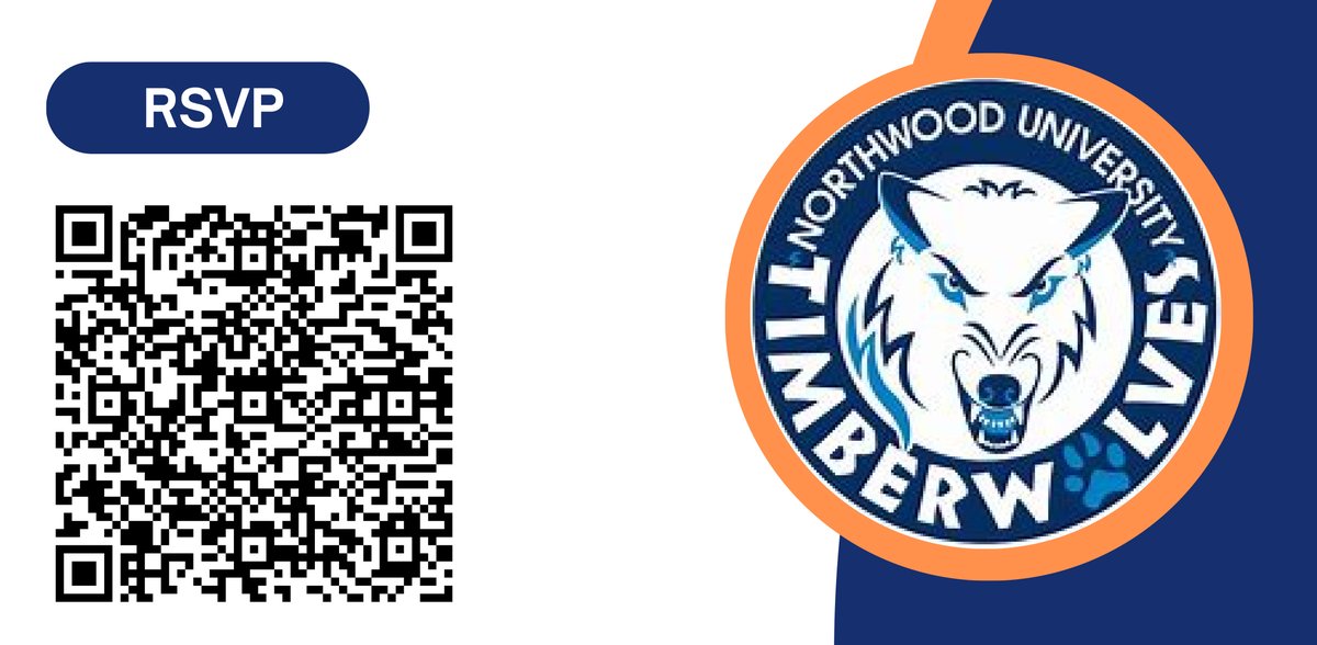 Northwood University App Day 10am-3pm Wed, March 26 on Mid's Mt. Pleasant Campus in CLAB 177! Complete an application and be accepted the same day! Plus, enjoy pizza on us! RSVP by scanning the QR Code. #TransferFocused #MidMichiganCollege #NorthwoodUniversity