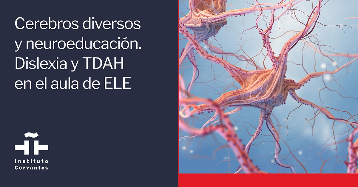 Formación de profesores | Instituto Cervantes (@ic_formaele) on Twitter photo 📢#ProfesELE, Aprende cómo funciona el cerebro🧠 en el proceso de enseñanza-aprendizaje y cómo adaptar tu práctica a estudiantes con dislexia y TDAH💡 Un curso imprescindible con <a href="/IolandaNieves/">Iolanda Nieves</a>
🌎Alcalá de Henares, Madrid
🗓️14/7/25 - 16/7/25
📝Inscríbete👉clic.cervantes.es/es/cerebros-di… 📢#ProfesELE, Aprende cómo funciona el cerebro🧠 en el proceso de enseñanza-aprendizaje y cómo adaptar tu práctica a estudiantes con dislexia y TDAH💡 Un curso imprescindible con <a href="/IolandaNieves/">Iolanda Nieves</a>
🌎Alcalá de Henares, Madrid
🗓️14/7/25 - 16/7/25
📝Inscríbete👉clic.cervantes.es/es/cerebros-di…
