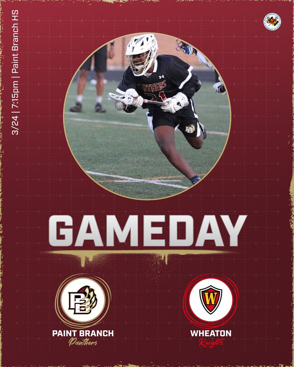 It’s Gameday! We host the Wheaton Knights in our home opener tonight! Come out and support the team! 

🆚- Wheaton Knights
⏰- JV 5:30pm/ Varsity 7:15pm
🏟- Paint Branch HS
🎟-gofan.co/app/school/MD2…
☀️- 42-59☀️
📺 -nfhsnetwork.com/schools/paint-…