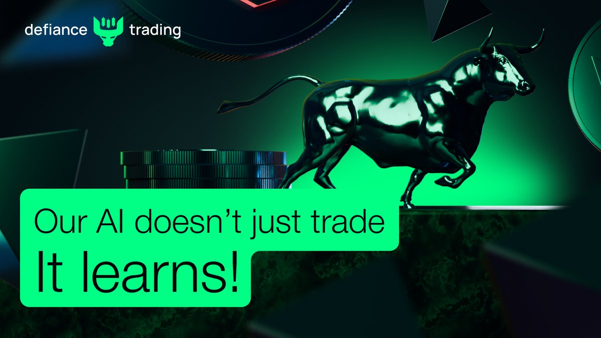 Our AI doesn’t just trade, it learns! 🧠

Using machine learning, sentiment analysis, and on-chain data, it makes informed decisions in real time.

Ready to automate your trading? Learn more: Defiance.trading

#CryptoAI #TradingApp #AILearning