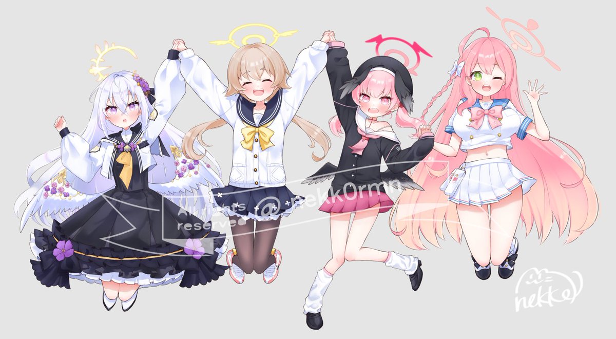 白洲アズサ(ブルアカ) ,阿慈谷ヒフミ(ブルアカ) 「#上手いとか下手とか