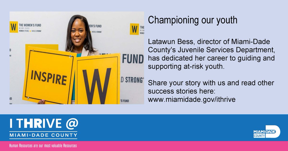 MiamiDadePIOD's tweet image. Our employees are #thriving
#WorkHereThriveHere