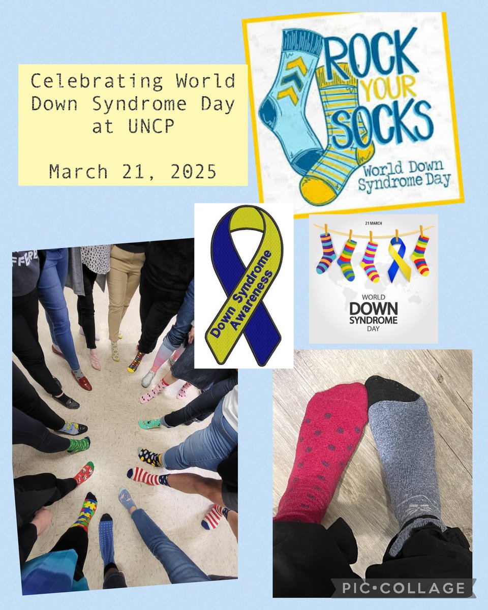 On March 21st, the School of Education "Rocked their Socks" for World Down Syndrome Day! 🧦💙💛 We promote awareness, acceptance, and inclusion for individuals with Down syndrome. Check out our team showcasing their colorful socks! Let’s spread love and positivity! 💖
