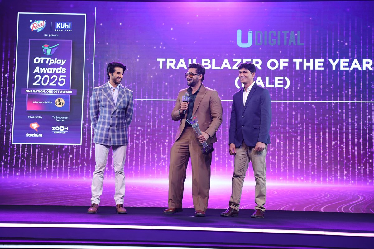 So happy to receive the Trailblazer of the year award for my movie #Bagheera @bagheerathefilm .I’m humbled and I’m grateful for my team, I would not have achieved this without their support and love. Thank you once again for this recognition.
<a href="/ottplayapp/">OTTplay</a> #ottplayawards2025
Styled