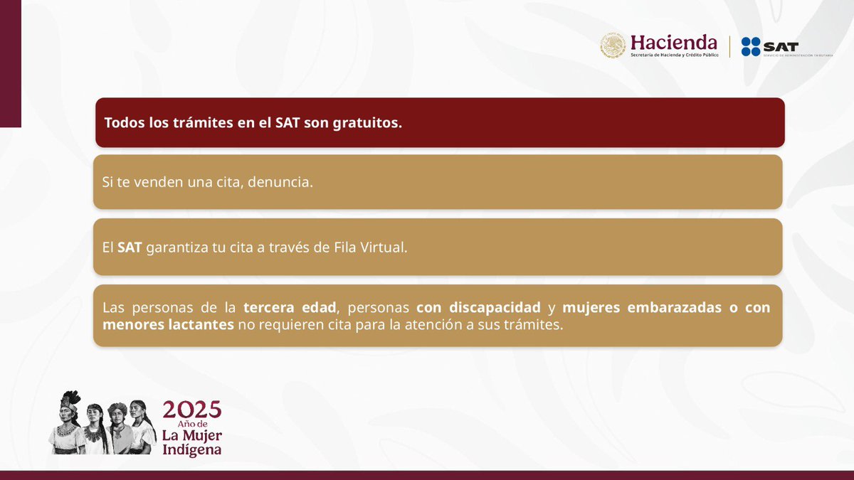 SATMX's tweet photo. El SAT da a conocer el listado de disponibilidad de citas para atención presencial en los módulos y oficinas desconcentradas en las 32 entidades del país.   

Semana del 24 al 28 de marzo:
Disponibilidad alta 99% 
Disponibilidad media 1% 
Disponibilidad baja 0% https://t.co/KsiGaLdaUo