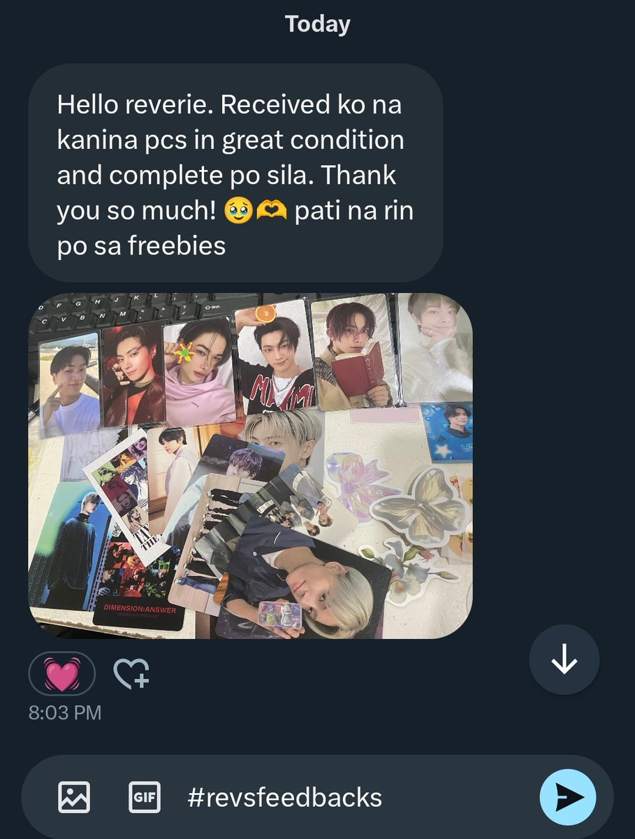 rev_bns09's tweet photo. #revsfeedbacks thank you 😊 another 🧾 ! https://t.co/mWBfDRlI3o