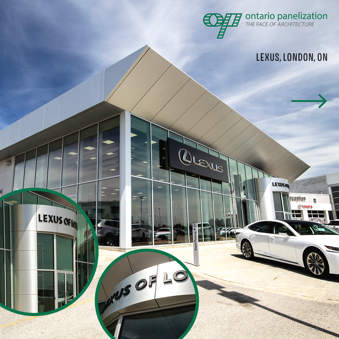 On_Panelization's tweet image. 🚘 Enhancing Dealership Showrooms with Quality &amp;amp; Expertise 🏗️✨

At Ontario Panelization, we deliver premium cladding solutions that make dealerships stand out. Check out our latest projects! 👀

📍 Learn more at ontariopanelization.com

#FacadeExperts #ArchitecturalCladding