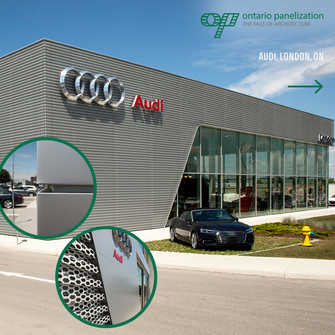 On_Panelization's tweet image. 🚘 Enhancing Dealership Showrooms with Quality &amp;amp; Expertise 🏗️✨

At Ontario Panelization, we deliver premium cladding solutions that make dealerships stand out. Check out our latest projects! 👀

📍 Learn more at ontariopanelization.com

#FacadeExperts #ArchitecturalCladding