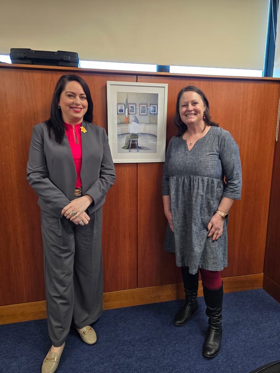SHE Programme (@seeherelected) on Twitter photo Absolutely delighted to see this important piece of art by renowned Leitrim artist <a href="/SineadGuckian/">Sinéad Guckian</a> hanging in <a href="/MonaghanCoCo/">Monaghan County Council</a> chamber. Commissioned by <a href="/MNWCaucus/">WoMeN's Regional Caucus</a> its an important visual reminder of the low number of women in rural councils.
<a href="/AILGIRE/">AILG</a> Absolutely delighted to see this important piece of art by renowned Leitrim artist <a href="/SineadGuckian/">Sinéad Guckian</a> hanging in <a href="/MonaghanCoCo/">Monaghan County Council</a> chamber. Commissioned by <a href="/MNWCaucus/">WoMeN's Regional Caucus</a> its an important visual reminder of the low number of women in rural councils.
<a href="/AILGIRE/">AILG</a>