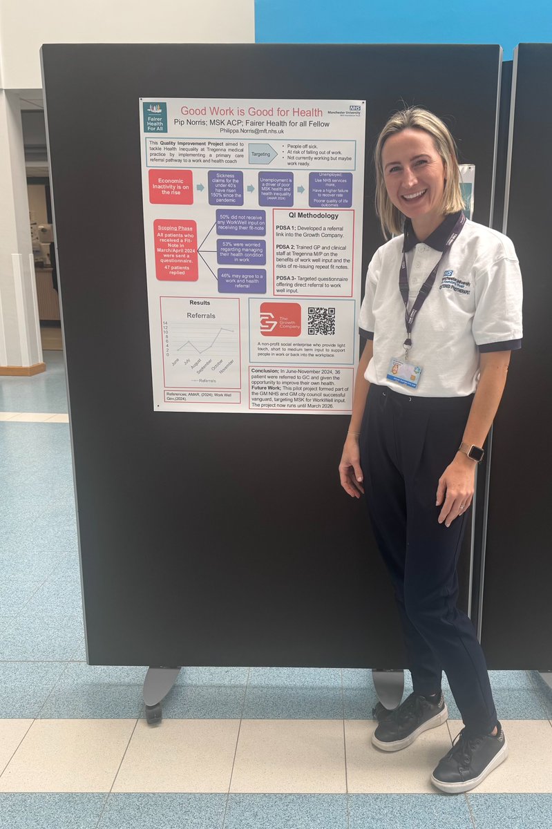 AHP's at MFT (@mft_cssahps) on Twitter photo A huge congratulations to <a href="/pipgregs/">Philippa Norris</a> on her poster show casing her fantastic Fairer for Health fellowship work #GoodWork 😃👏👏. Wonderful to see Pip also nominated for a CSS GEM award #inspirational
<a href="/janwils42401735/">Jan Wilson</a> <a href="/sarahlh35/">sarah houghton</a> <a href="/Diane_Reid1/">Diane Reid 💙</a> A huge congratulations to <a href="/pipgregs/">Philippa Norris</a> on her poster show casing her fantastic Fairer for Health fellowship work #GoodWork 😃👏👏. Wonderful to see Pip also nominated for a CSS GEM award #inspirational
<a href="/janwils42401735/">Jan Wilson</a> <a href="/sarahlh35/">sarah houghton</a> <a href="/Diane_Reid1/">Diane Reid 💙</a>