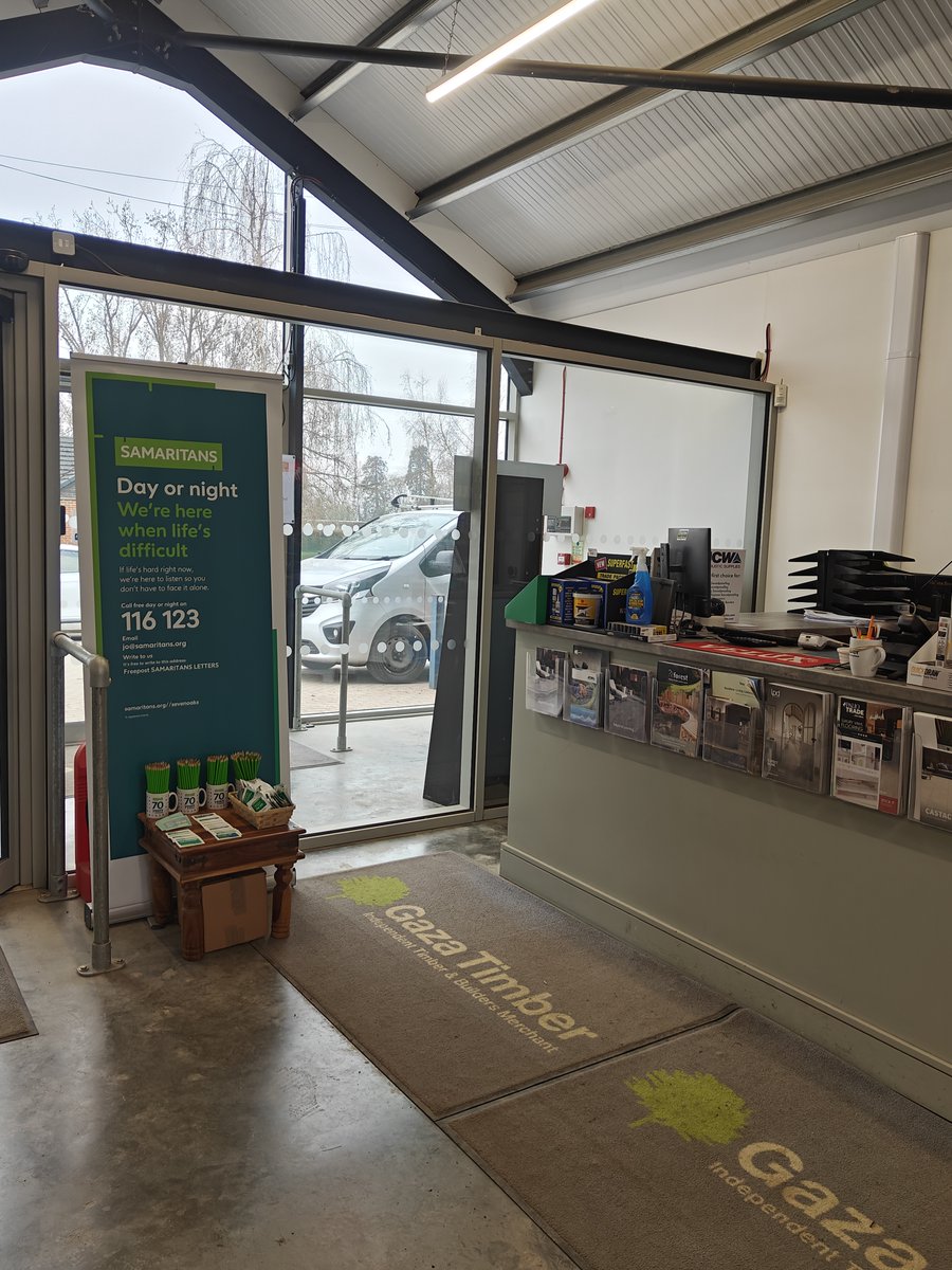 SamsSevenoaks's tweet image. Thank you @Gazatimber for helping @samaritans spread the word to the construction industry about our services. Thanks also to @SDC_newsdesk for giving us a grant to do this.