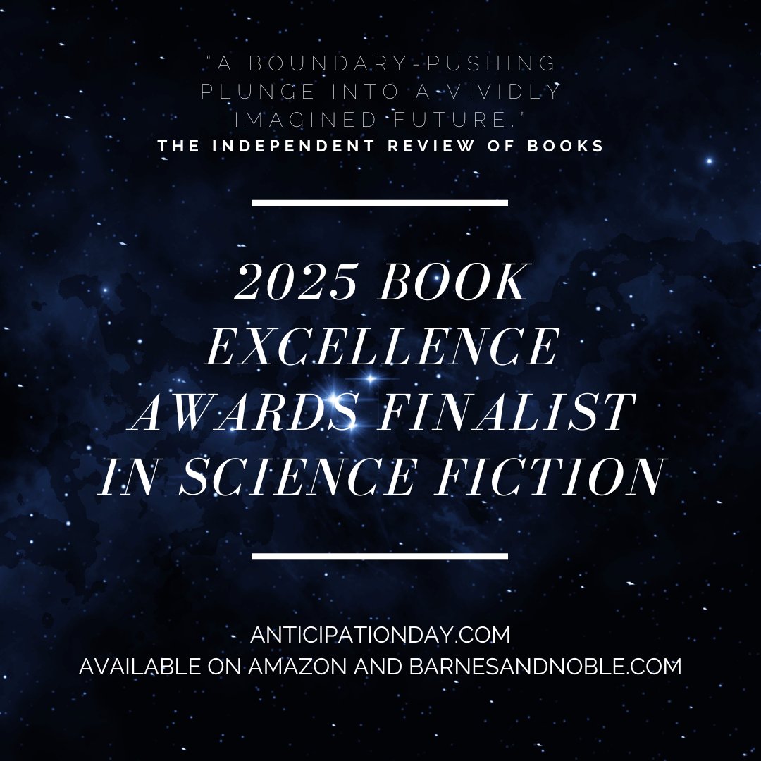 Grateful for the recognition!

Lots of exciting things happening this spring. Make sure you're following along on Instagram, Facebook, and X for book news, author appearances, and more.

#BookAwards #BookExcellence #ScienceFiction #SciFi #NewRelease #IndieAuthor #AnticipationDay